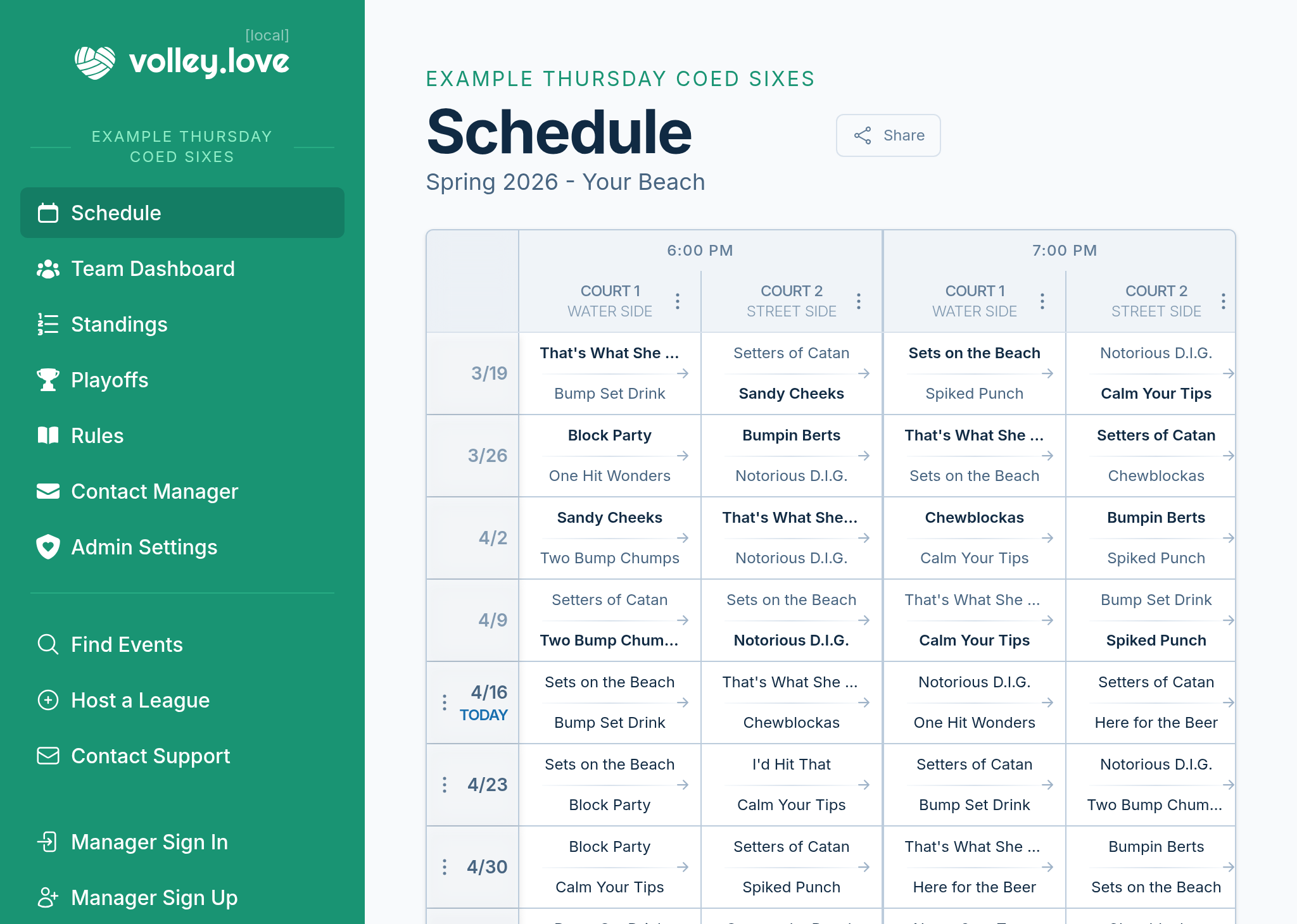 App screenshot